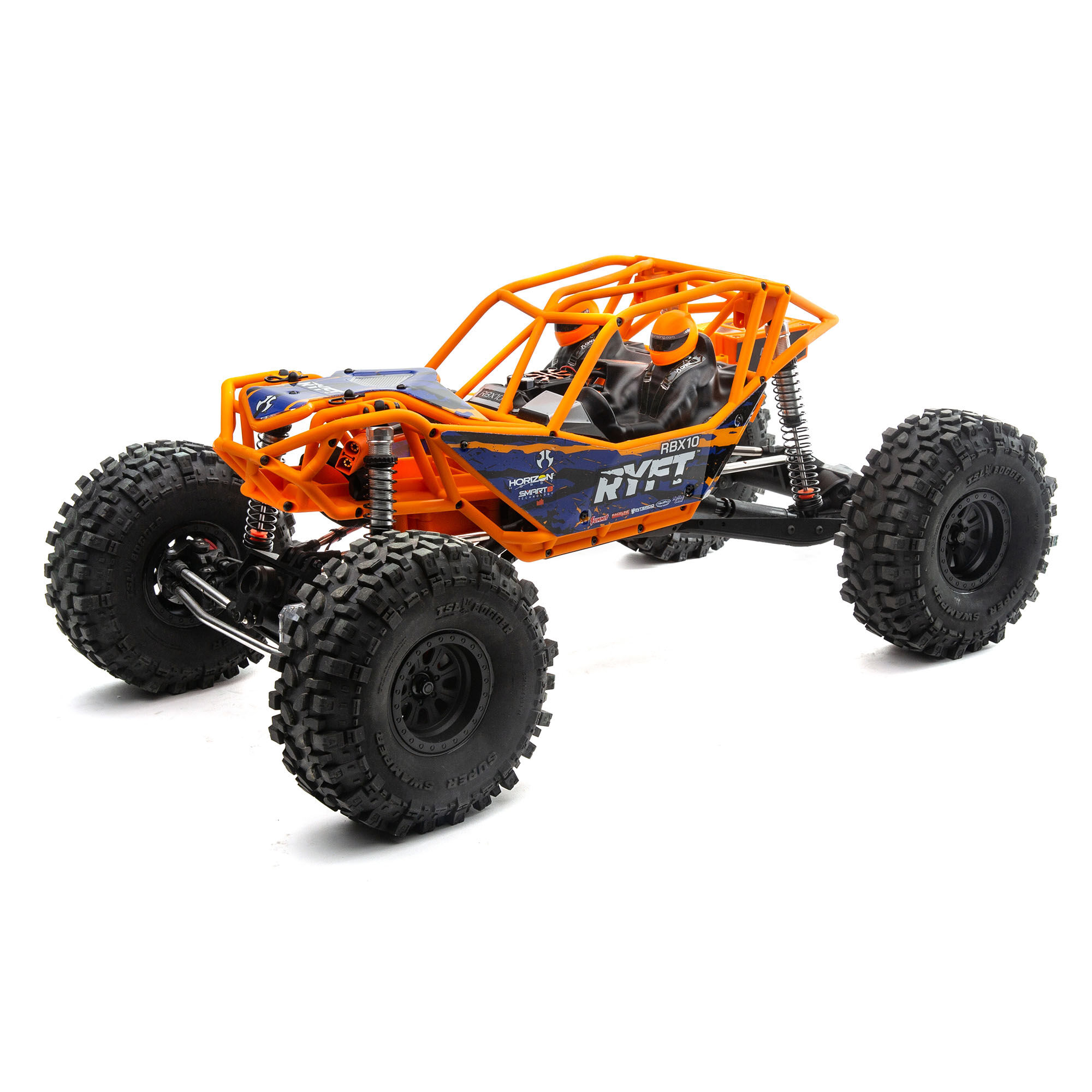 Axial 1/10 RBX10 Ryft 4X4 RTR Brushless Rock Bouncer, Black