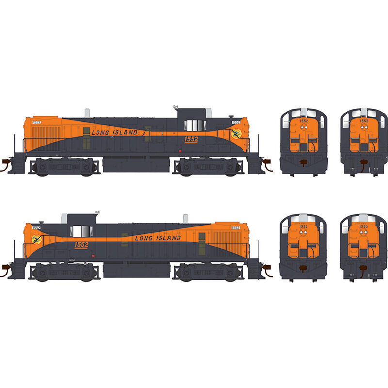 HO ALCo RS-3 DCC with Sound LIRR Fair Scheme #1552