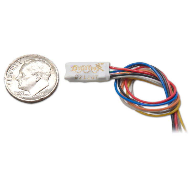 HO/N/Z Tiny DCC Decoder, 2-Functions 1A