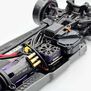 VoltEagle Power System: EagleTech Brushless ESC & Voltmaster 3650 10.5T Brushless Motor, 1/10 Traxxas 4-Tec Drift Car (Purple)