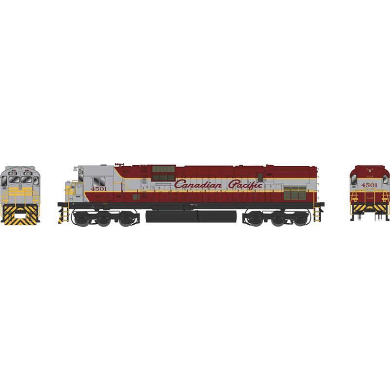 HO C630M w DCC & Sound CPR Grey Maroon #4502