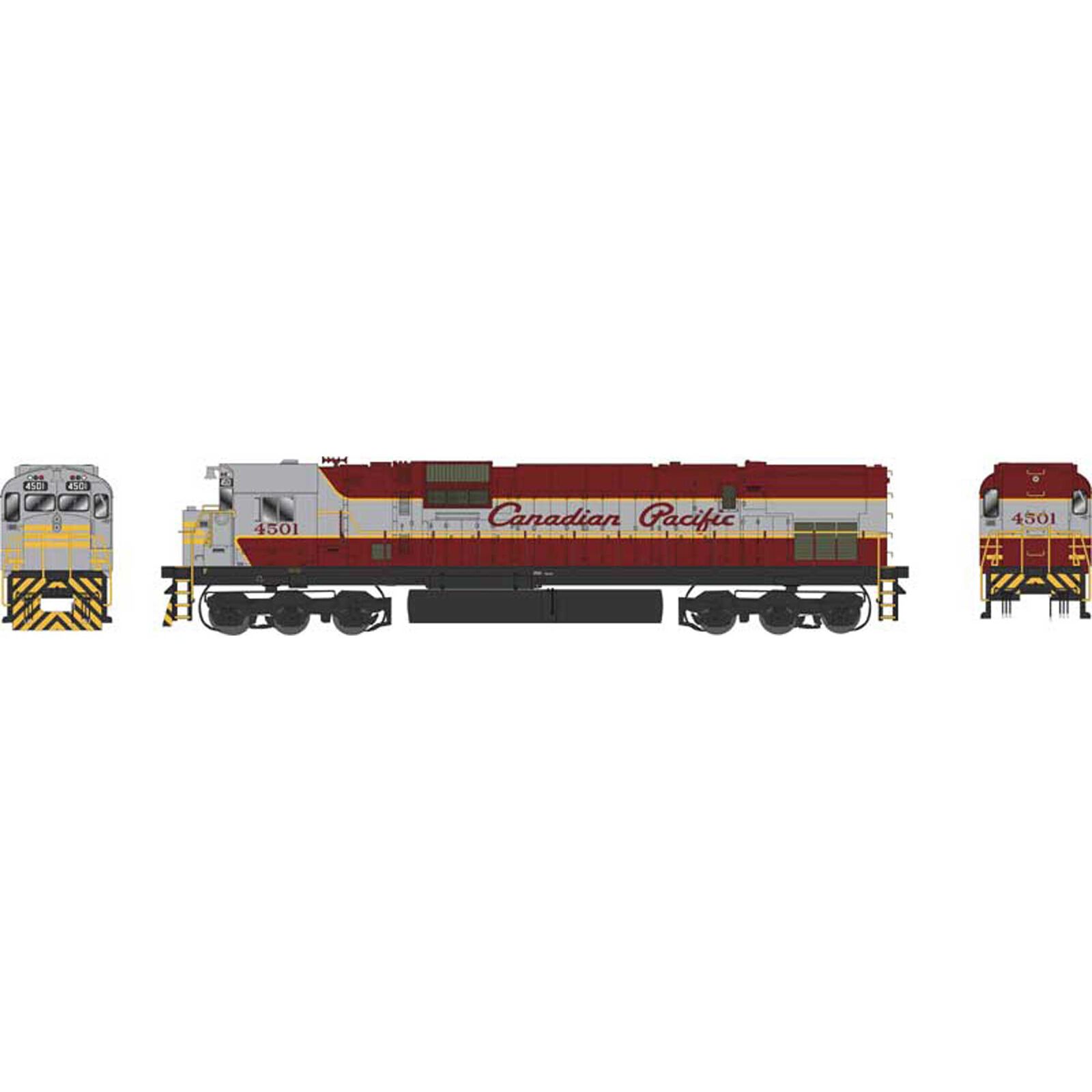 HO C630M w DCC & Sound CPR Grey Maroon #4507