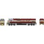 HO C630M w DCC & Sound CPR Grey Maroon #4507
