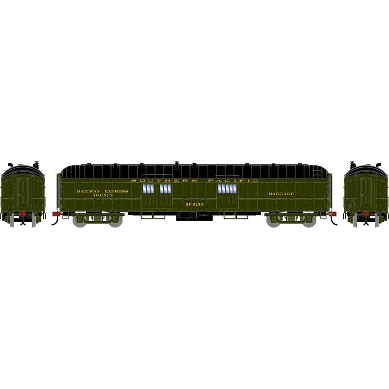 HO ATH 60' Pullman Common Standard Baggage Car, SP #6236