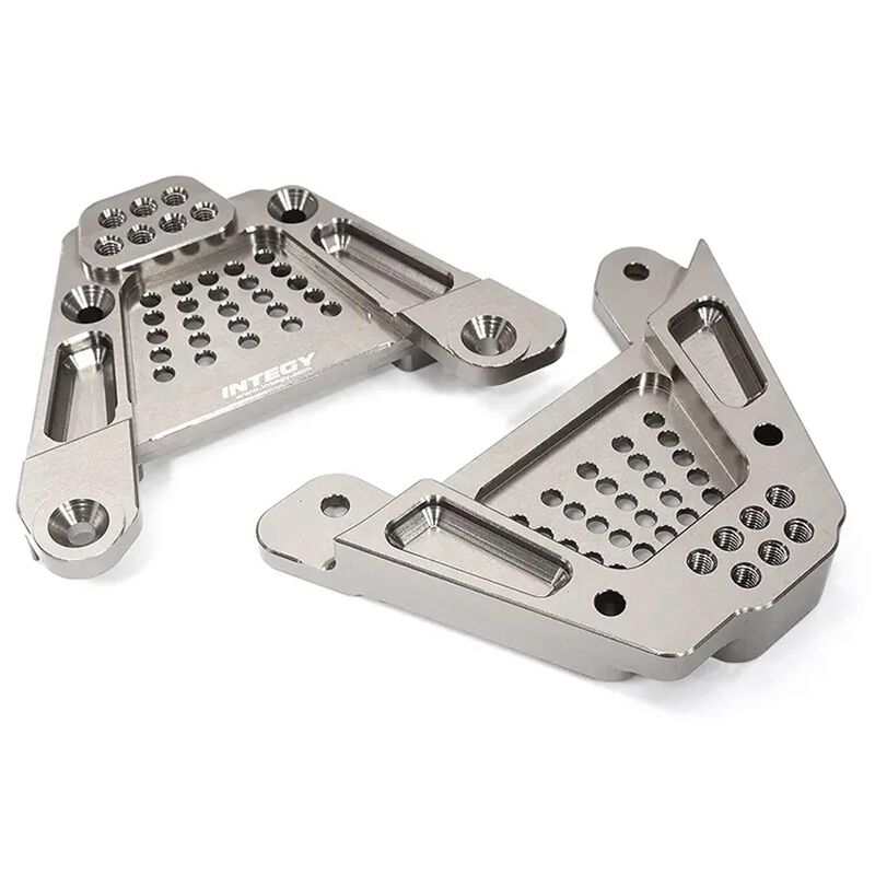Billet Machined Rear Shock Towers: Axial SCX6