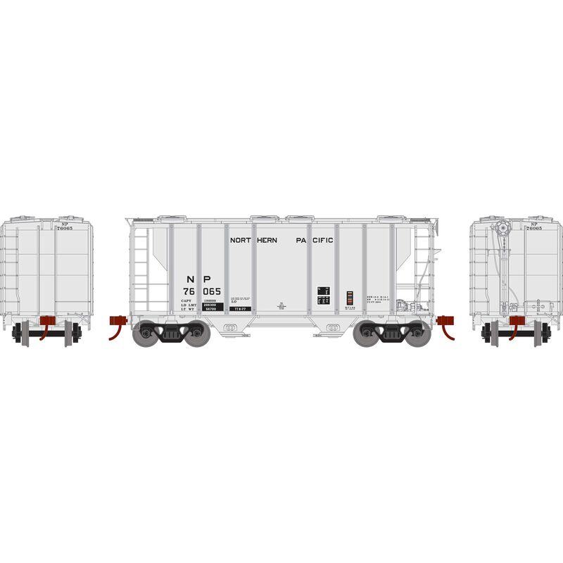 HO RTR PS-2 2600 Covered Hopper, NP/1977 #76065