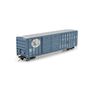 HO 50' FMC 5347 DD Offset Box Car, Primed For Grime LVRC Ex-YW #4140