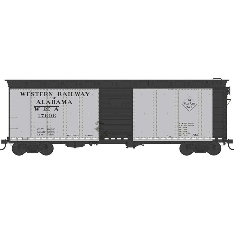 HO 40ft Boxcar WA #17622