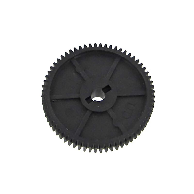 Plastic 64T .6 Mod Spur Gear, 1/10 Redcat Volcano