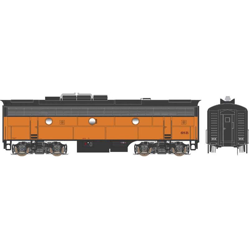 HO F7B w DCC & Sound MILW #68B