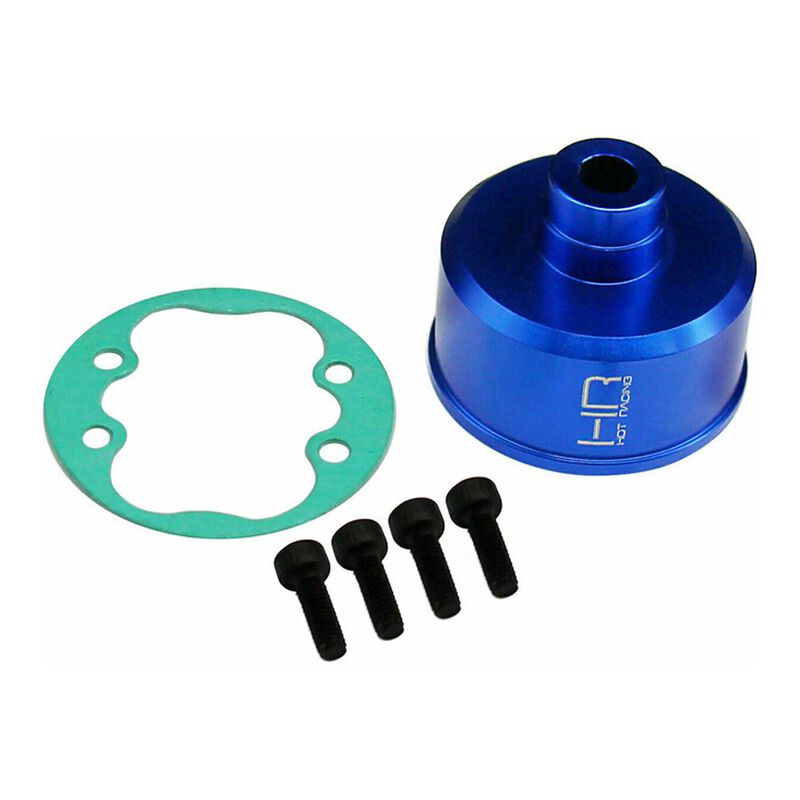 Aluminum Differential Carrier Case, 1/10 Traxxas Mini Maxx, Blue