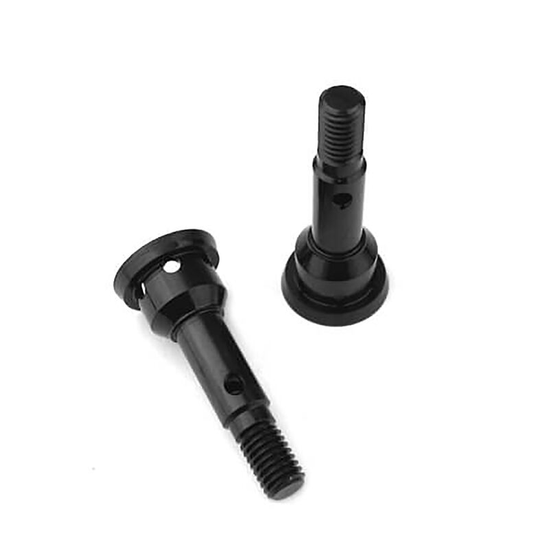 Stub Axles, M5 Thread, Hardened Steel (2): SC410