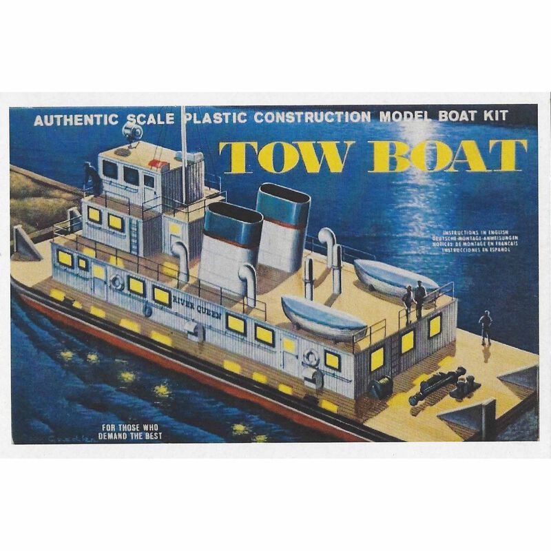 ATLANTIS TOY & HOBBY INC. 1/220 Tow Boat River Queen