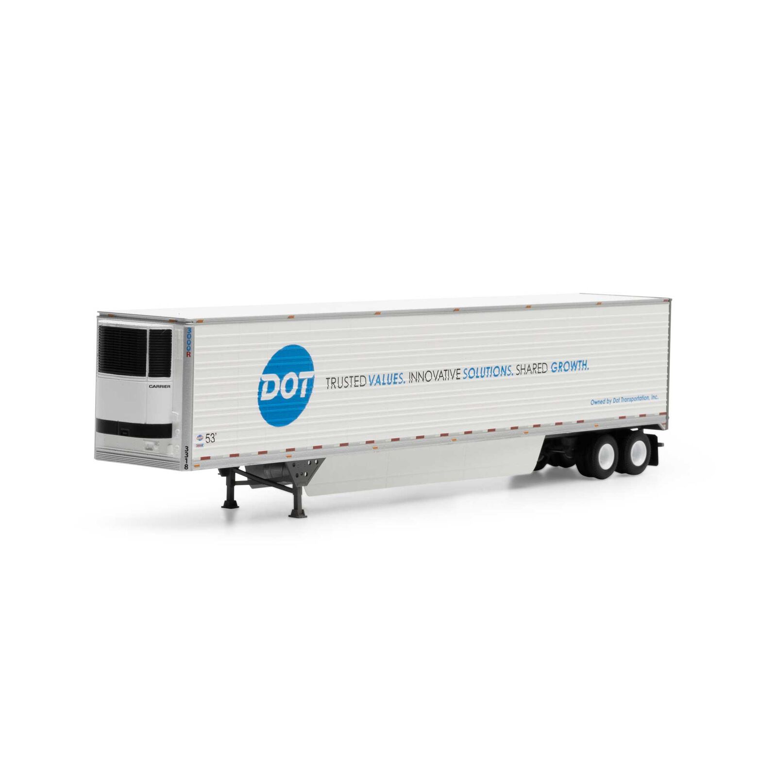 HO 53' Reefer Trailer, DOT Foods #3318