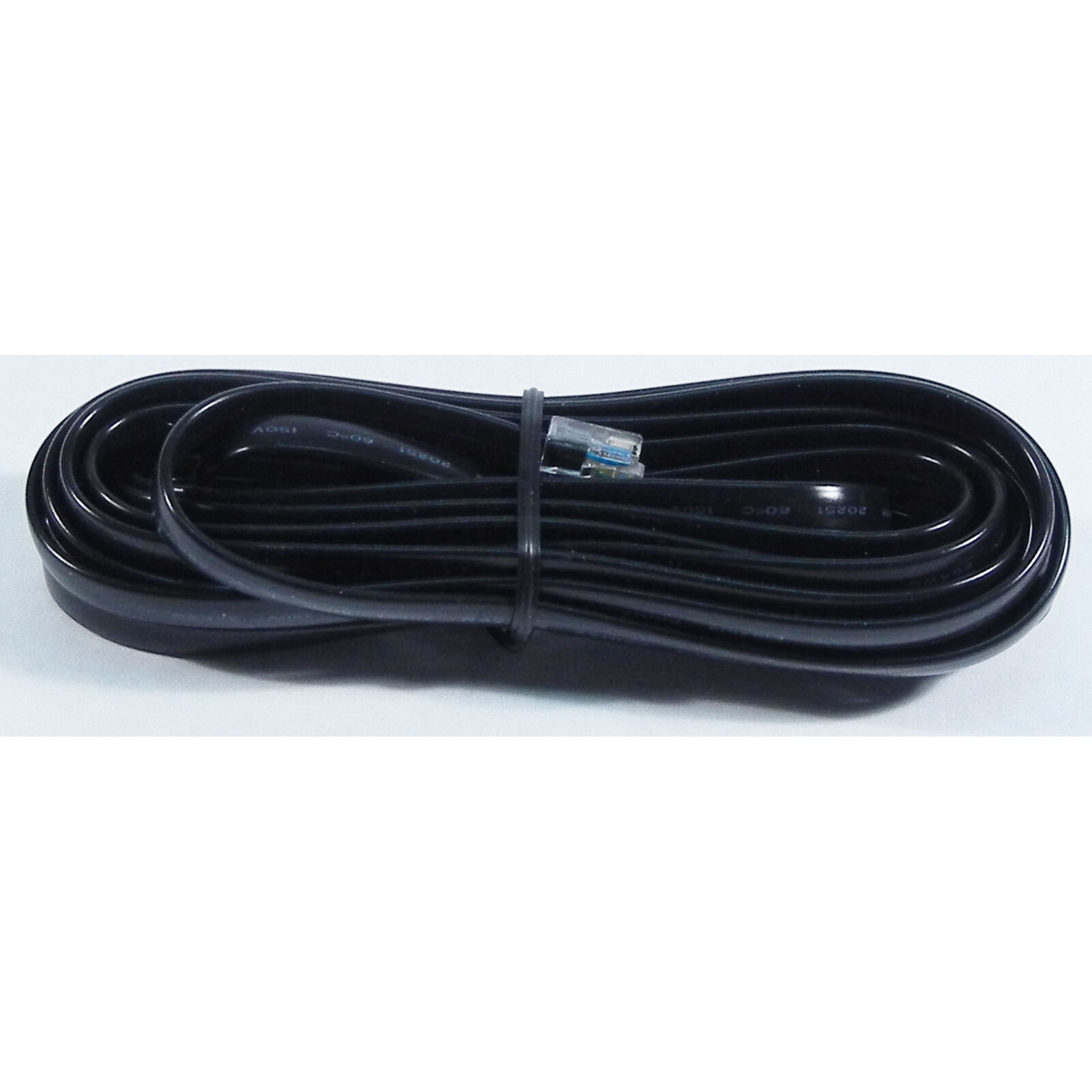 Cab Bus 6 Wire Flat 12' Cable RJ12 Connectors