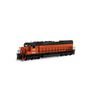 HO SD45T-2 Locomotive with DCC & Sound, Bessamer & Lake Erie #900