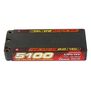 7.6V 5100mAh 2S 140C Redline 2.0 LiHV Hardcase Battery: 5.0mm Bullet
