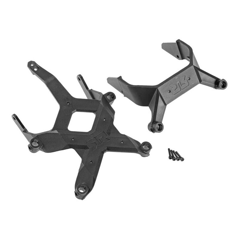 1/10 Front Rear Body Mount Set: BIG ROCK