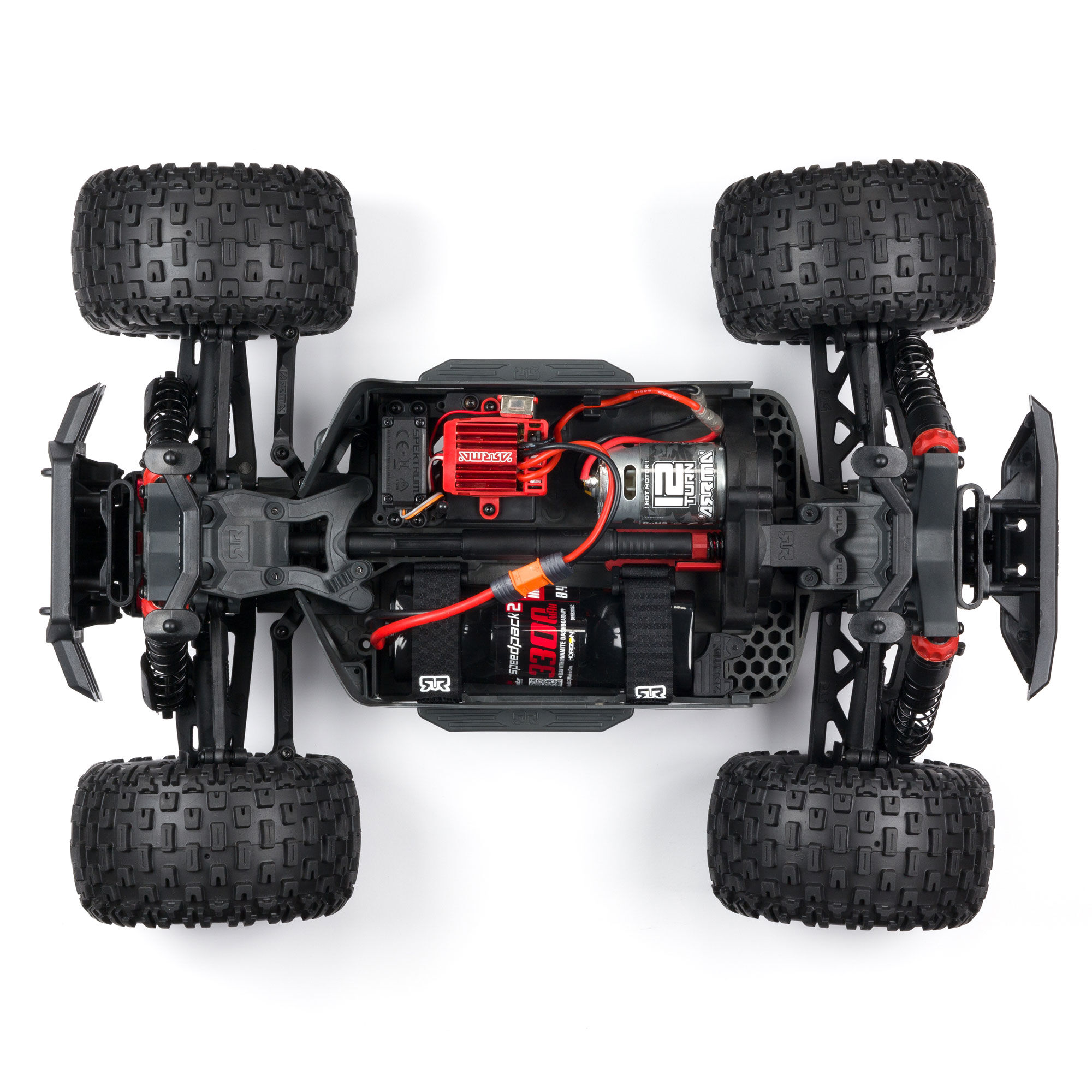 ARRMA GRANITE 4×4 RTR 2or3S ARRMA Granite 4x4 223S Brushless 1/10 Monster Truck RTR Gunmetal