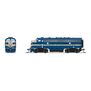 N EMD F7A Locomotive, T&P 1526, Eagle Scheme,
