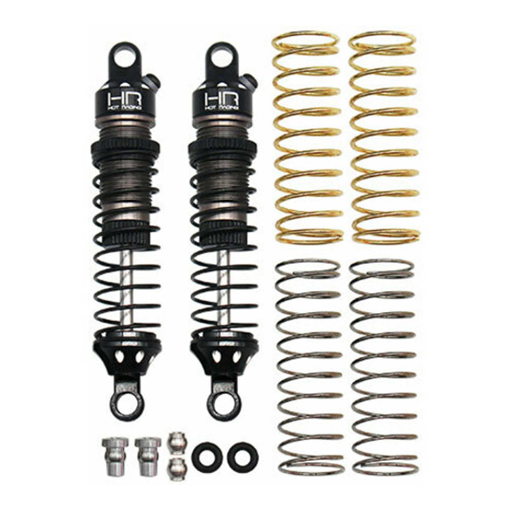 Hot Racing Aluminum 100mm Internal Spring Air Shocks For Axial 1/10 Trucks – TD100T02