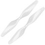 12 x 4.5 MR Propeller Set, White (2)