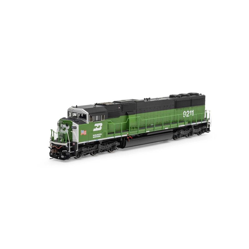 HO SD60M Tri-Clops Locomotive with DCC & Sound, BN #9211