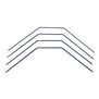 1.0-1.3mm Anti-Roll Bar Set, 1/10 Team Associated RC10B74.1