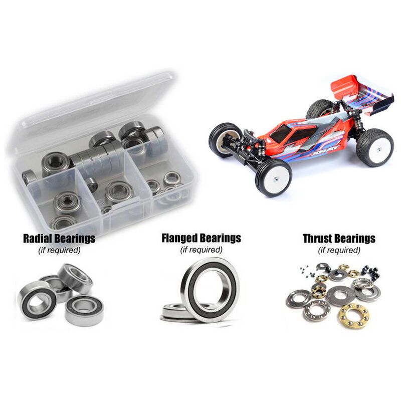 Team XRAY XB2 2024 Carpet/Dirt (#320015/16) Rubber Shielded Bearing Kit