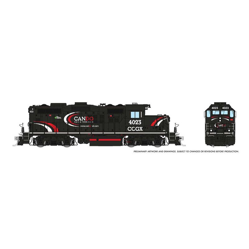 HO GP9u DC/Silent: Cando (CCGX): #4023
