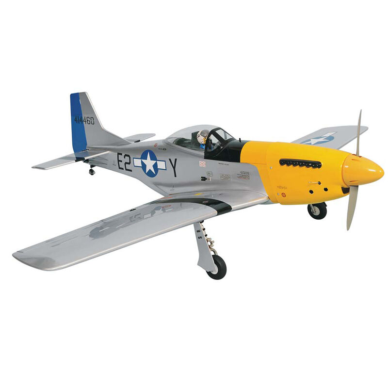 1/7 P-51 Mustang .46-.55 GP EP ARF 55.5"