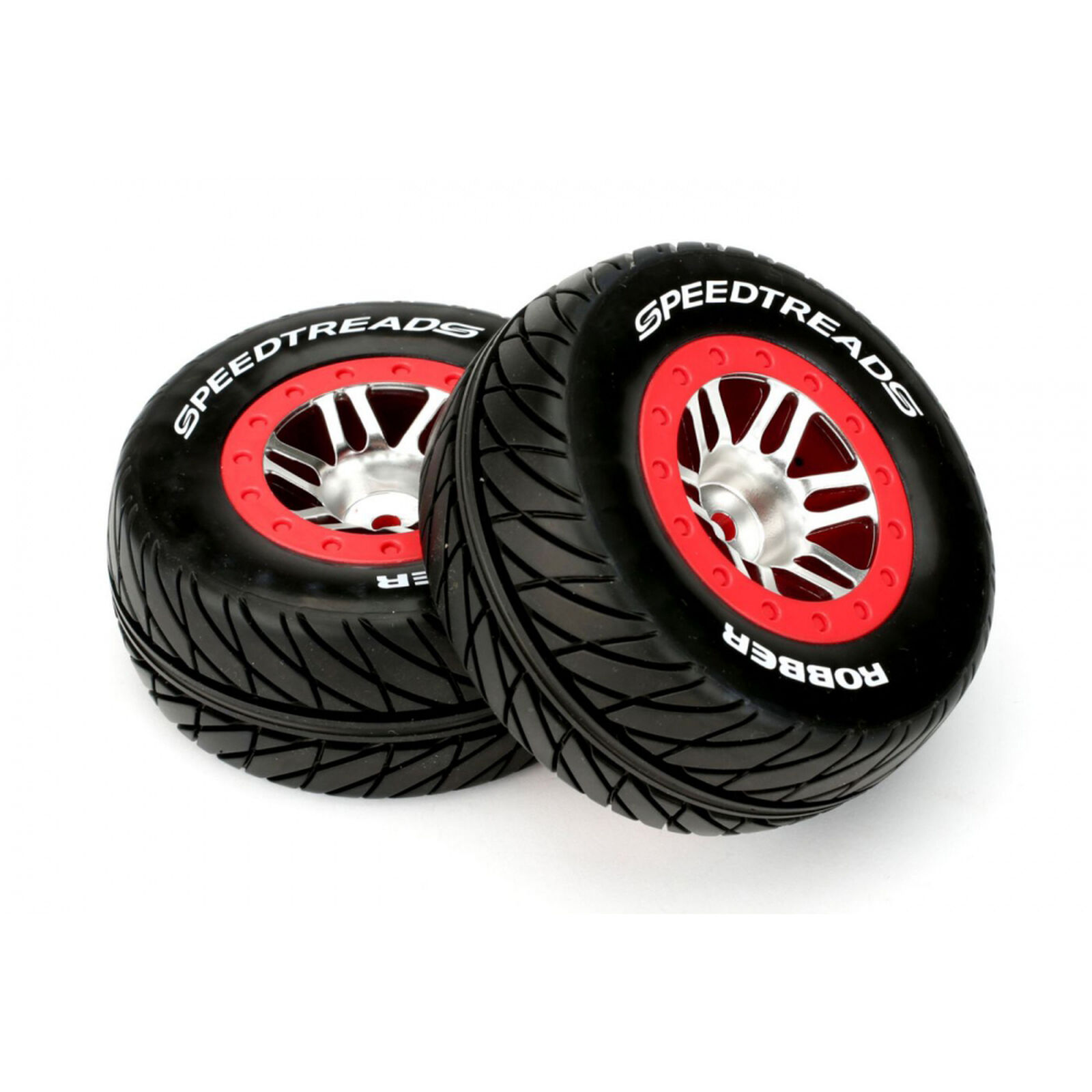 SpeedTreads Robber SC tires Mounted: Slash Front (2)