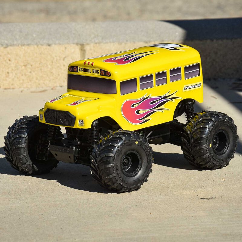 1/16 Pre-Cut/Pre-Painted (School Bus) Yellow Body for ARRMA GORGON GROM