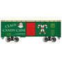 HO 40' PS-1 Box Claus Candy Cane Co