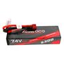 7.4V 5300mAh 2S 60C Hardcase LiPo Battery: Deans