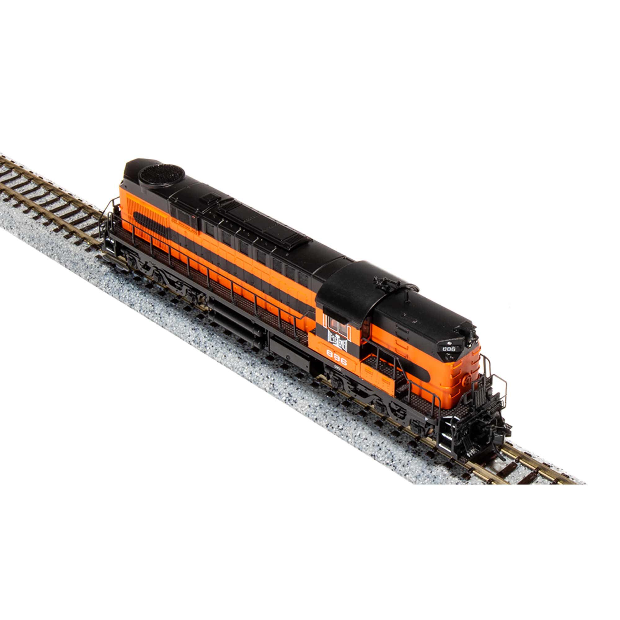 Broadway Limited Imports N Alco RSD-15 Locomotive, Orange/Black