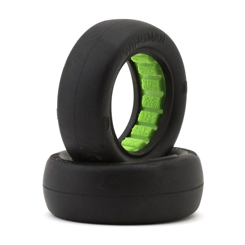 Whitz Racing 1/10 Wingman 2.2" Front Buggy Tires & Inserts, Super Soft (2)