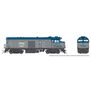 HO Amtrak NPCU Cabbage with DCC Amtrak Downster #90214