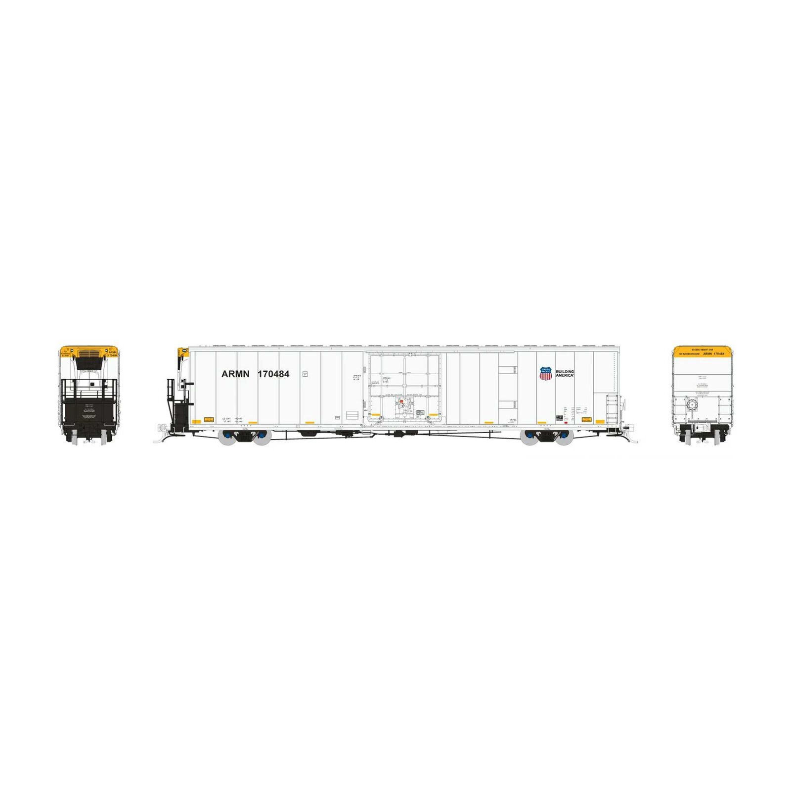 HO Greenbrier 7780cuft Reefer: Union Pacific: 6-Pack #2