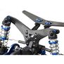 Rear Drag Tower, 4mm Carbon Fiber: B6