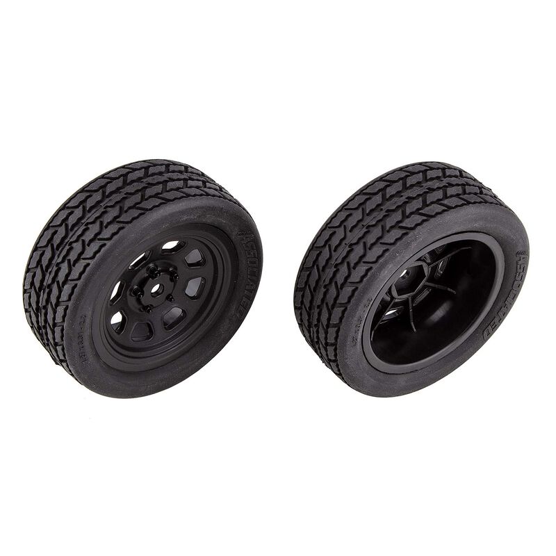 SR10 Front Wheels with Street Stock Tires, mounted