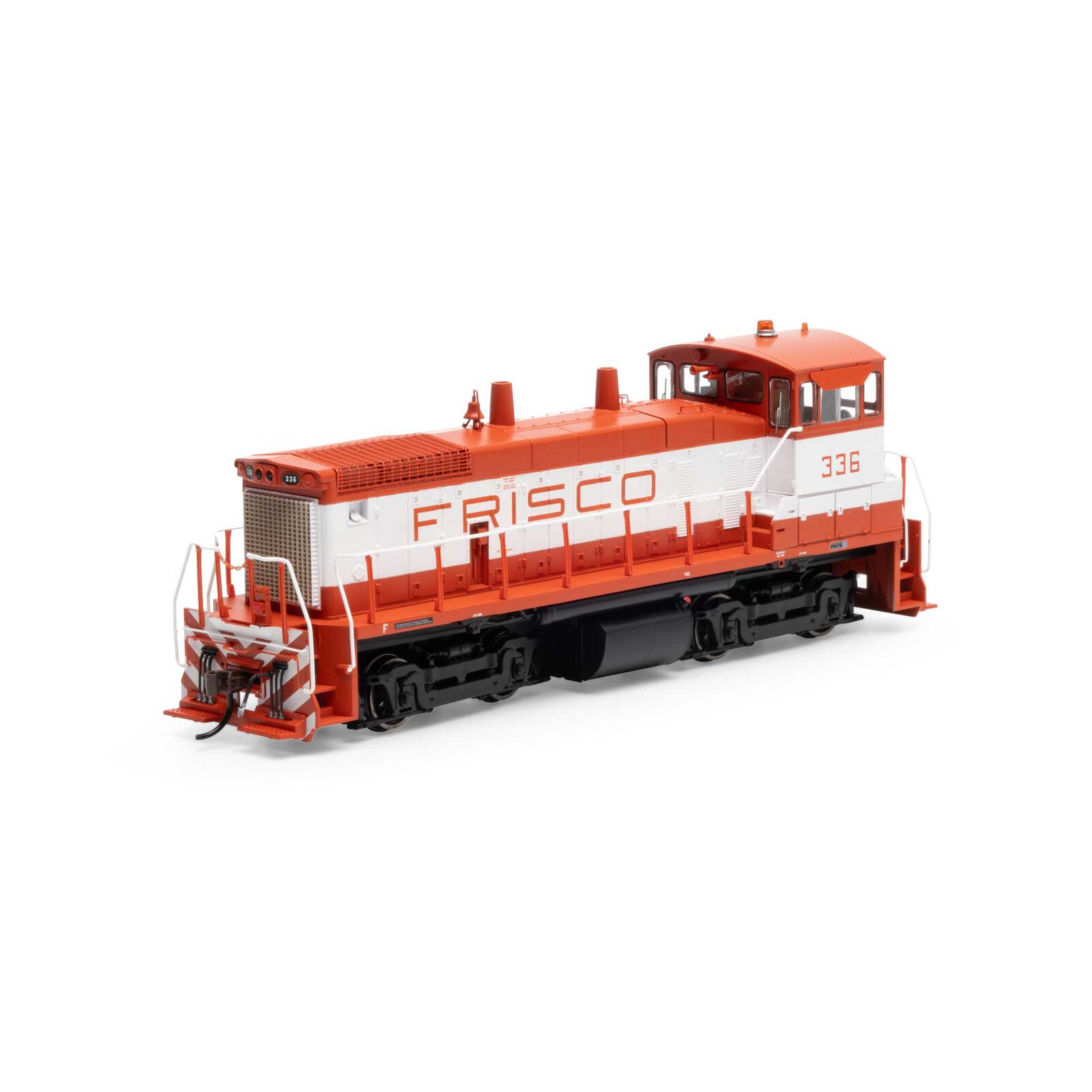 HO SW1500 Locomotive with DCC & Sound, Frisco #336