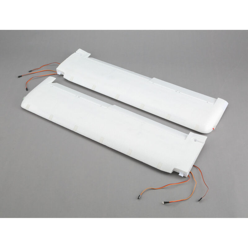 Wing Set with Lights, no Servos: Timber