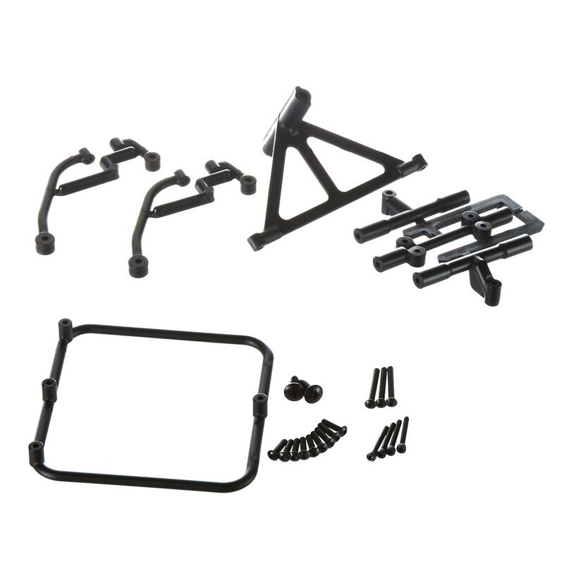 Dual Spare Tire Carrier: Slash 2WD and 4x4