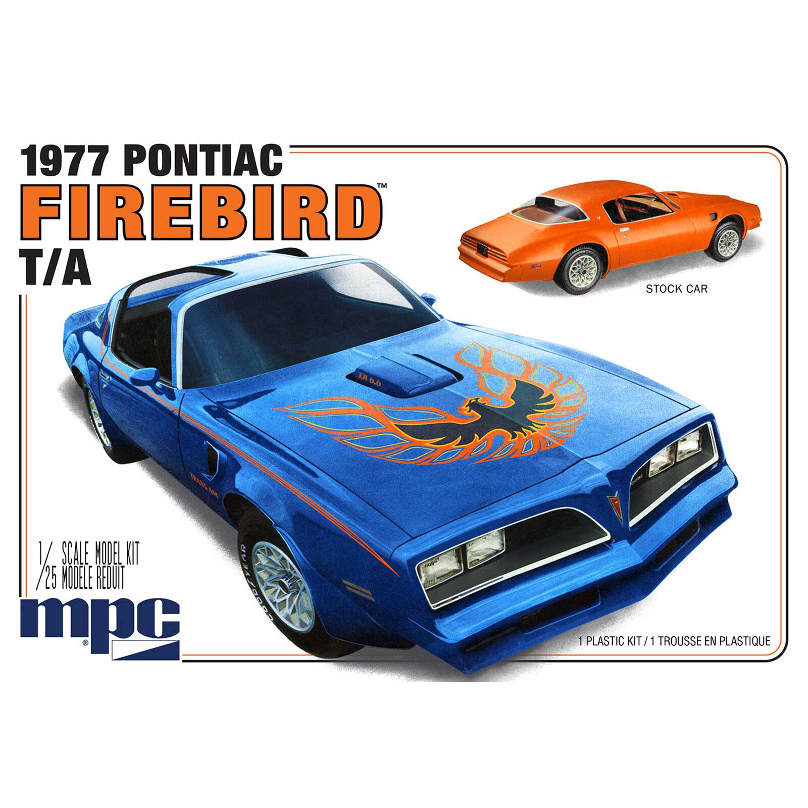 1/25 1977 Pontiac Firebird Convertible 2T Model Kit