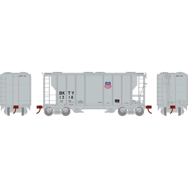 HO RTR PS-2 2600 Covered Hopper, UP #1318