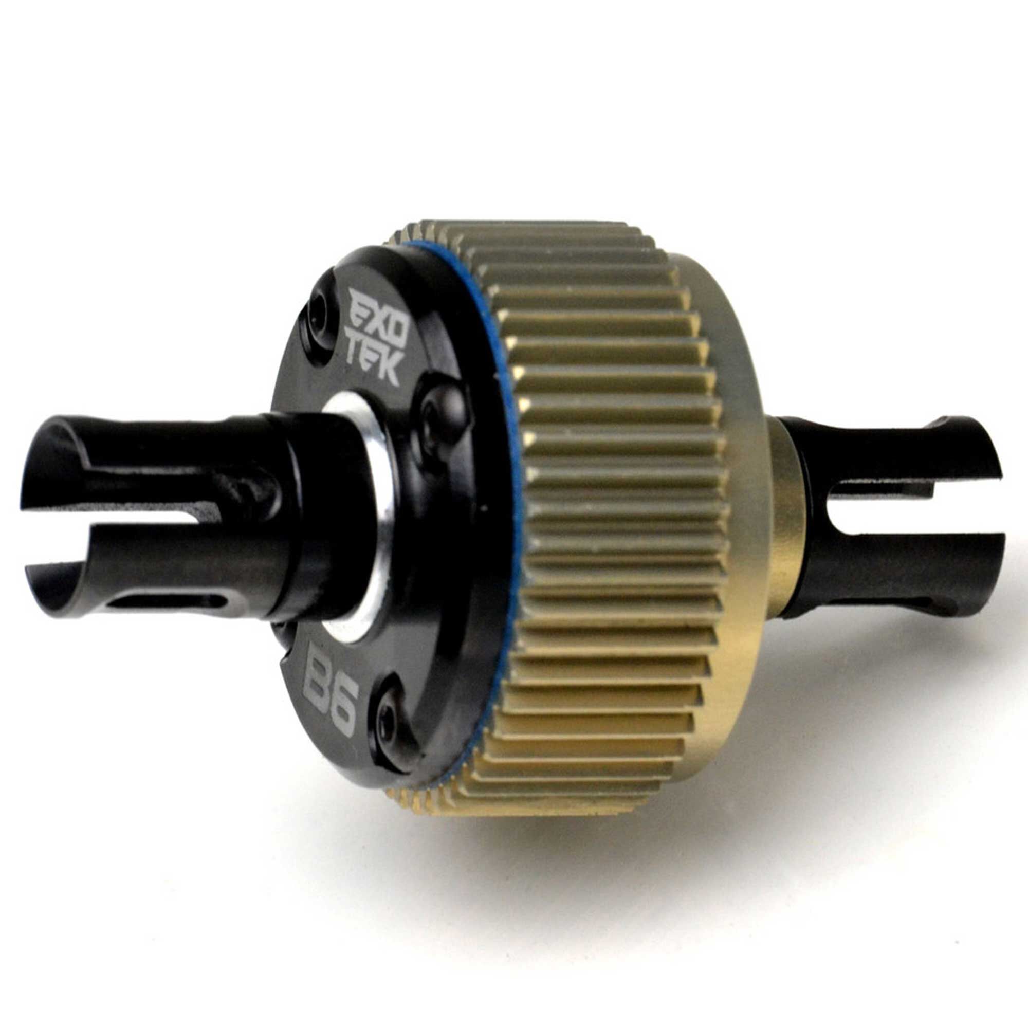 Exotek 2078 Hard Anodized Differential Gear Case & Cover For Associated B6, B6.2, B6.3