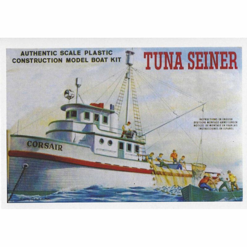 1/160 Tuna Seiner Corsair Tuna Fishing Boat Model Kit