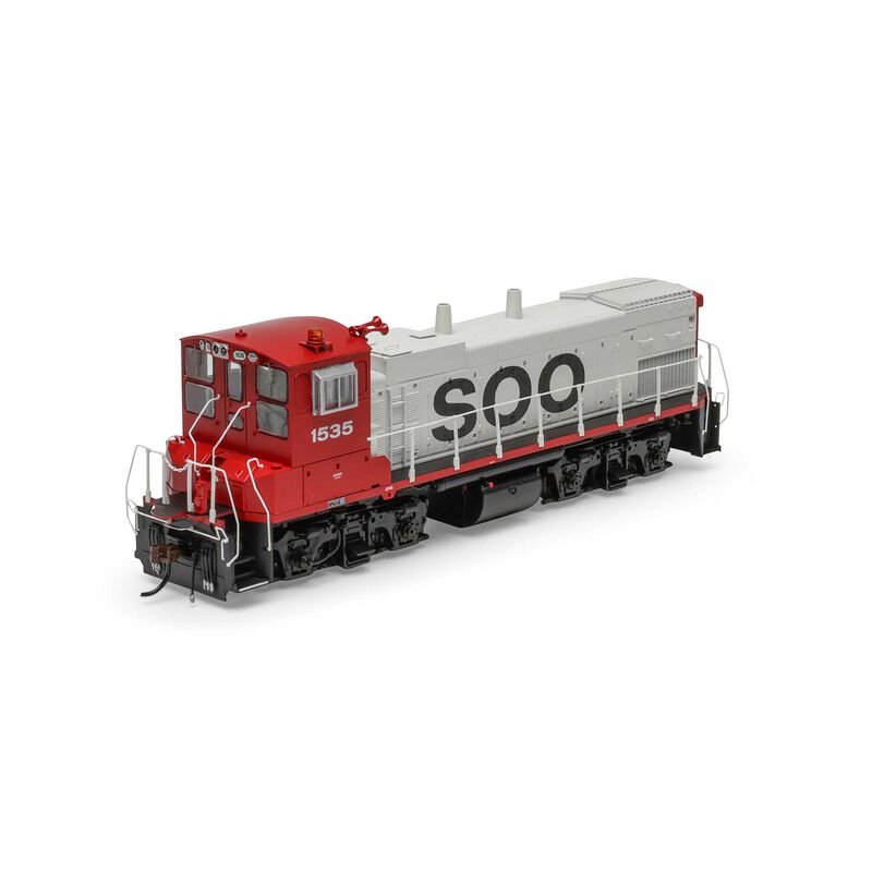 HO MP15AC Locomotive with DCC & Sound, SOO #1535