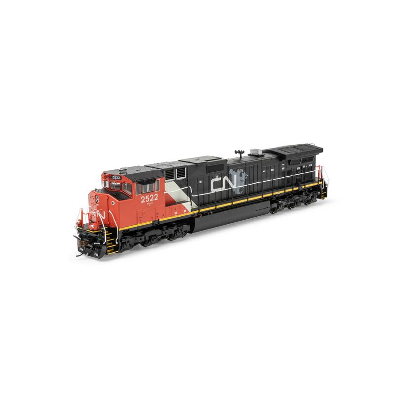 HO GE Dash 9-44CW Locomotive with DCC & Sound, CN #2522